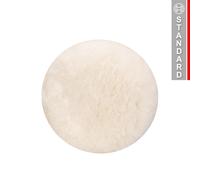 Bosch Bonnet de polissage peau de mouton 1609200245 Ø 125 mm en laine Blanc