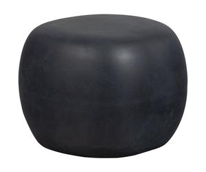 PEBBLE - Table d'appoint aspect béton anthracite Anthracite