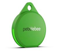 Pebblebee Clip 5 Étiquette de suivi Bluetooth, sirène 130 dB | Techno Lime | Alt to Air Tag & Android Trackers | LED stroboscopique, batterie 12 Mo, mode de sécurité d'alerte