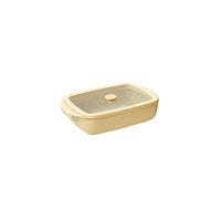 Plat à four PKV-080 800 ml, crème, Silicone, Pebbly