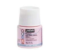 Peinture acrylique - Pébéo - P.BO Déco - Rose fée brillant - 45ml - Finition brillante