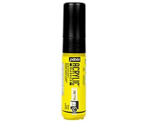 Pébéo 201702 Marqueur acrylique pointe 5-15mm Jaune