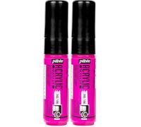 PEBEO 201743 Marqueur acrylique pointe 5-15mm Rose fluo (Lot de 2)