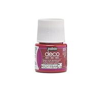 Pébéo Peinture acrylique Déco 204024 Mat opaque Rouge 45 ml