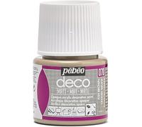 Pébéo Peinture acrylique Déco Mat Opaque – Cendre brune 45 ml