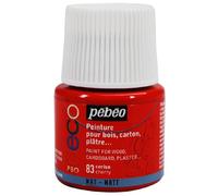 Pébéo Peinture acrylique Déco Mat 204083 – Cerise 45 ml