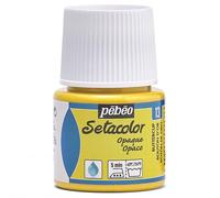 Pébéo 295013 Setacolor Opaque 1 Flacon Bouton d'or 45 ML