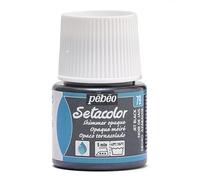 Pébéo 295079 Setacolor Opaque 1 Flacon Noir de Jais Moiré 45 ML