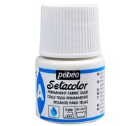 Pébéo 391015 Auxiliaires Setacolor 1 Flacon Colle Tissus Permanente 45 ML