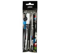 Pébéo 4 Artist Marker : Set De 2 Marqueurs Peinture Noir/Blanc