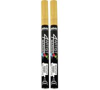 Pebeo 4ARTIST Marker 2MM - Or (Lot de 2)