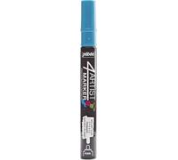 Pébéo Feutre peinture 4Artist Marker – Pointe ronde 4 mm – Bleu clair
