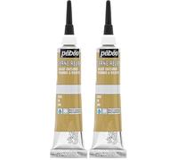 Pébéo 773300 Acrylique Vitrail Opaque 1 Tube Doré 20 ML (Lot de 2)