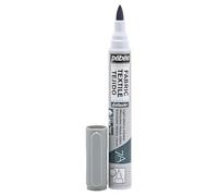 Pébéo 803413 7A Marqueur tissus pointe pinceau 1 mm Gris clair