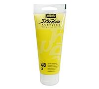 Pébéo 831048 Studio Acrylique Tube Jaune Primaire 100 Ml