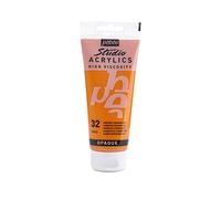 Pébéo Peinture acrylique Studio – Tube 100 ml – Orange cadmium imitation