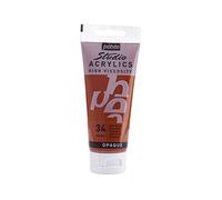 Pébéo Peinture acrylique Studio opaque – Ocre rouge – 100 ml