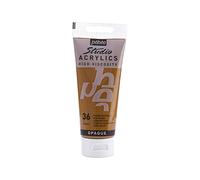 Pébéo Peinture acrylique Studio 837036 – Sienne naturelle opaque – Tube 100 ml