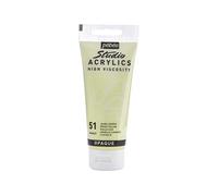 Peinture Acrylique - Pébéo - Studio - Jaune Lumière - 100 ml - Satiné