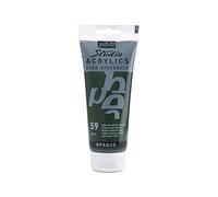 Pébéo Peinture acrylique Studio Satiné Vert de Vessie 100 ml
