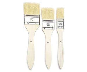 Pébéo 950450 Pochette de 3 Spalters Manche Longue Soies Beau Blanc