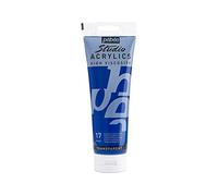 Peinture Acrylique Étude Studio 250ml Bleu De Phtalocyanine