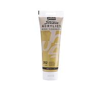 Pébéo - Acrylique Fine Studio Acrylics - Peinture Acrylique Or - Or Gold - 250 ml 169-352