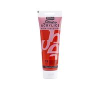 Pébéo Peinture acrylique transparente Rouge vermillon 250 ml