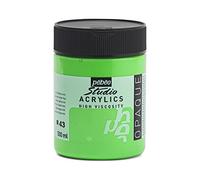 Pébéo - Acrylique Fine Studio Acrylics - Peinture Acrylique Vert - Vert Cadmium Imitation - 500 ml