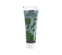 Pébéo Peinture acrylique Studio Haute viscosité Terre verte 250 ml