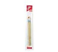 Pebeo Artist - Lot de pinceaux - 4 parties - rond, plat - taille : 0, 3, 6 Beige G