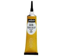 Pebeo Cerne Relief Tube de Peinture Effet Relief sur Verre avec Embout Or Royal 37 ML