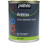 Peinture ardoise - Gris ardoise - Tableau noir - Tous supports - Finition mate - Pébéo Deco - 250ml