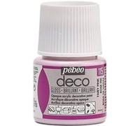 Peinture acrylique - Pébéo - P.BO Déco - Rose fée brillant - 45ml - Finition brillante