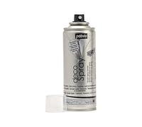 Pébéo Vernis transparent spray decoSpray-Base eau, Indélébile, Intérieur/Extérieur - 200 ml Brillant