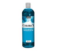 Pébéo - Encre Colorex 1 L Cyan - Colorex Encre Aquarelle Pébéo - Encre bleu Rendu Velouté - Encre Dessin Multi-outil Tous Supports - 1 L - Cyan