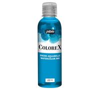 Encre aquarelle - Cyan - Pébéo - Colorex - Calligraphie, dessin - 250ml