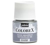 Encre aquarelle - Argent - 55 - Illustration, BD, manga, calligraphie - Colorex - Pébéo - 45ml