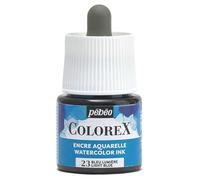 Encre aquarelle - Bleu lumière - 23 - Illustration, BD, manga, calligraphie - Colorex - Pébéo - 45ml