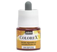 Encre aquarelle - Jaune foncé - 04 - Illustration, BD, manga, calligraphie - Colorex - Pébéo - 45ml