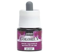 Pébéo Encre aquarelle Colorex – Prune 45 ml – rendu velouté pour illustration, BD, manga, calligraphie