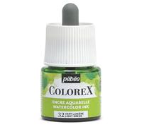 Encre aquarelle - Vert lumière - 32 - Illustration, BD, manga, calligraphie - Colorex - Pébéo - 45ml