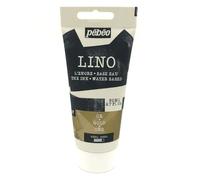 Pébéo Encre Linogravure OR 80 ml - Encre Lino à l’Eau Ultra Pigmentée et Opaque, Impression sur Linoléum et Papier, Nettoyage Facile