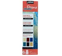 Pebeo Fantasy Prisme 6 x 20ml Set D’Initiation Peinture Effet Miel