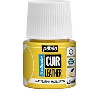 Pébéo Flacon 45ml Peinture Setacolor Cuir Jaune Vif