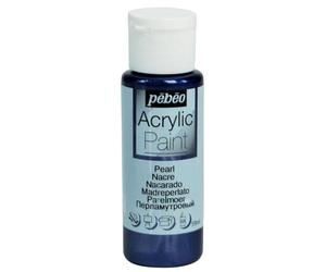 Pébéo Flacon 59ml Peinture Acrylic Paint Bleu Nuit Nacre