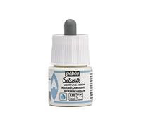 PEBEO - Flacon Setasilk Medium d'éclaircissant 45 ML - Peinture sur Soie - Flacon Bouchon Pipette de 45 ML - Eclaircissant de Couleur