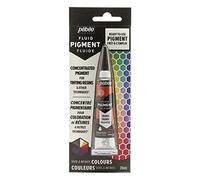 Pébéo - Fluid Pigment - Concentré Pigmentaire Liquide pour Coloration de Résine - Couleurs Miscibles - Effet Opaque ou Transparent - Origine Naturelle - Orange - 20 ml