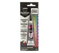 Pébéo - Fluid Pigment - Concentré Pigmentaire Liquide pour Coloration de Résine - Couleurs Miscibles - Effet Opaque ou Transparent - Origine Naturelle - Rose - 20 ml