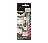Pébéo - Fluid Pigment - Concentré Pigmentaire Liquide pour Coloration de Résine - Couleurs Miscibles - Effet Opaque ou Transparent - Origine Naturelle - Or - 20 ml